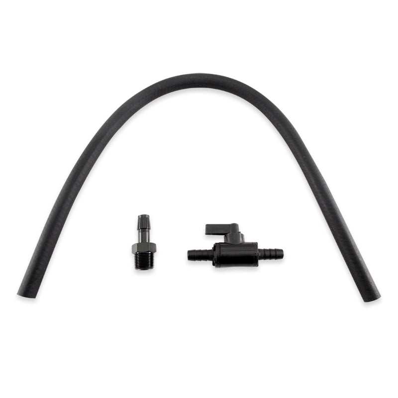 Mishimoto 18+ Audi B9 S4/S5 Baffled Oil Catch Can- PCV Side - MMBCC-S4-18PBE for 2018-2021 Audi S4 - installed view