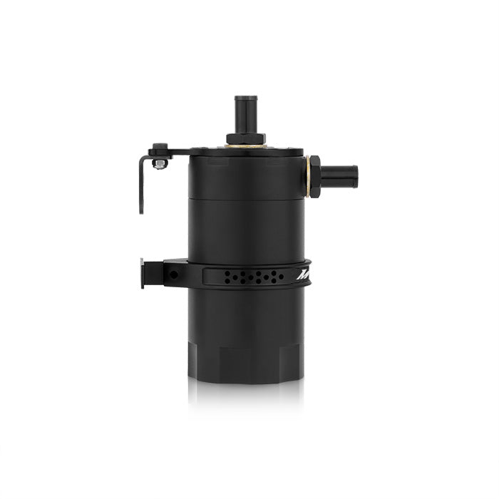 Mishimoto Universal Baffled Oil Catch Can - Black - MMBCC-UNI-BK by Mishimoto - detail view