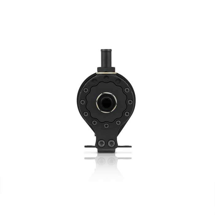 Mishimoto Universal Baffled Oil Catch Can - Black - MMBCC-UNI-BK by Mishimoto - installed view