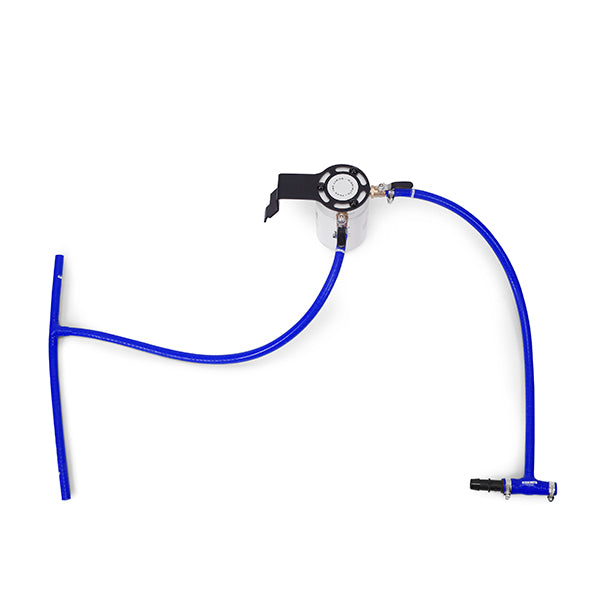 Mishimoto 03-07 Ford 6.0L Powerstroke Coolant Filtration Kit - Blue - MMCFK-F2D-03BL for 2003-2007 Ford F 250 - angle view