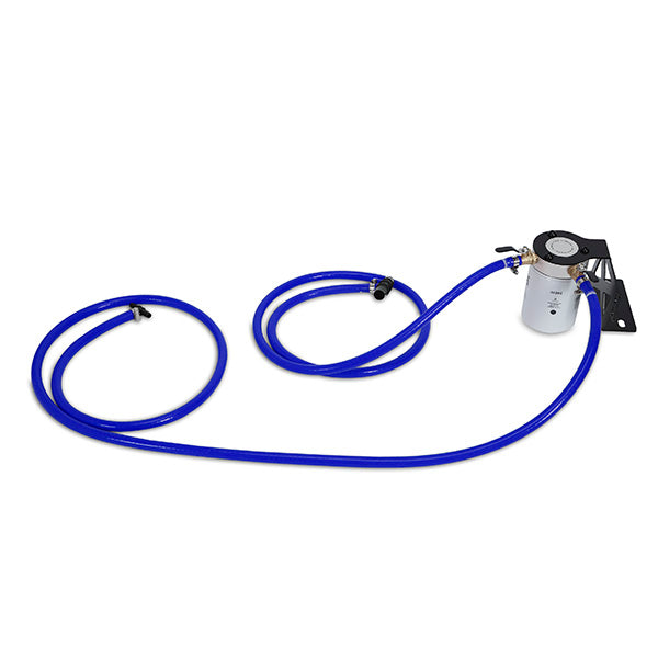 Mishimoto 08-10 Ford 6.4L Powerstroke Coolant Filtration Kit - Blue - MMCFK-F2D-08BL for 2008-2010 Ford F 250 - installed vie