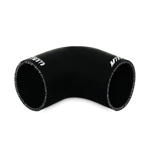 Mishimoto 2.0 Inch Black 90 Degree Coupler - MMCP-2090BK by Mishimoto - angle view