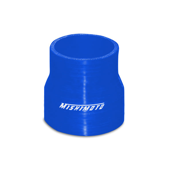 Mishimoto 2.25 to 2.5 Inch Blue Transition Coupler - MMCP-22525BL by Mishimoto - angle view