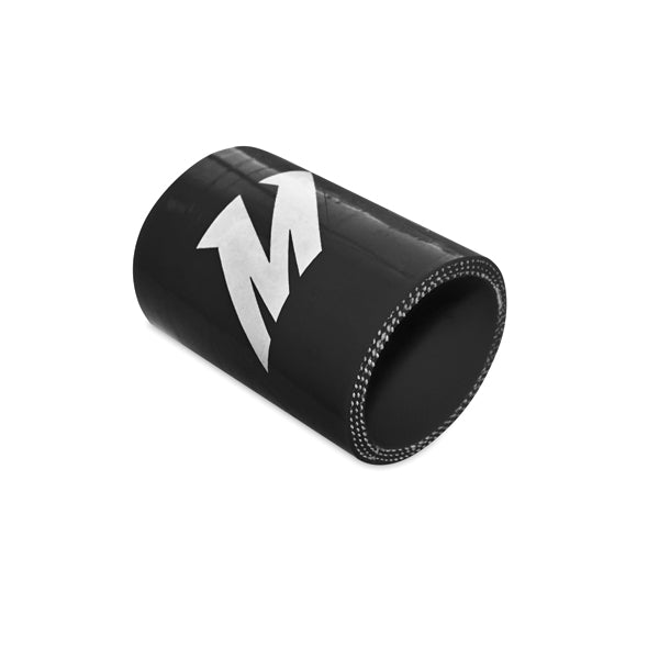 Mishimoto 1.5 Inch Black Straight Coupler - MMCP-2515BK by Mishimoto - angle view