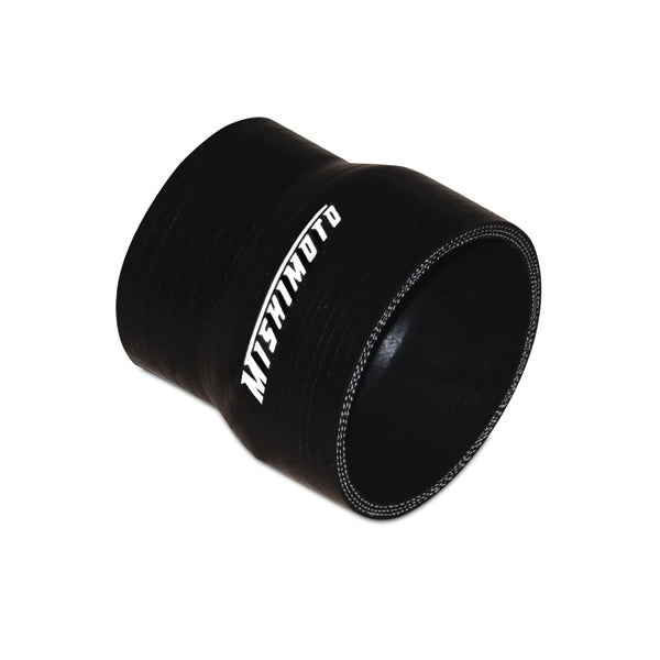 Mishimoto 2.5 to 3.0 Inch Black Transition Coupler - MMCP-2530BK by Mishimoto - angle view