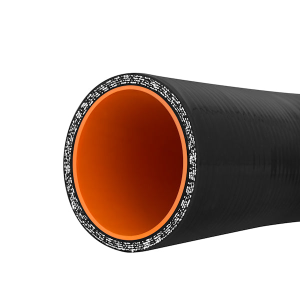 Mishimoto 2.5 Inch Black 45 Degree Coupler - MMCP-2545BK by Mishimoto - angle view