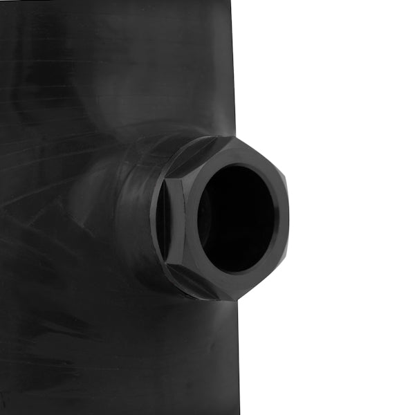 Mishimoto 3.0in Black Silicone Coupler w/ 1/8in NPT Bung - MMCP-30NPTBK by Mishimoto - close-up