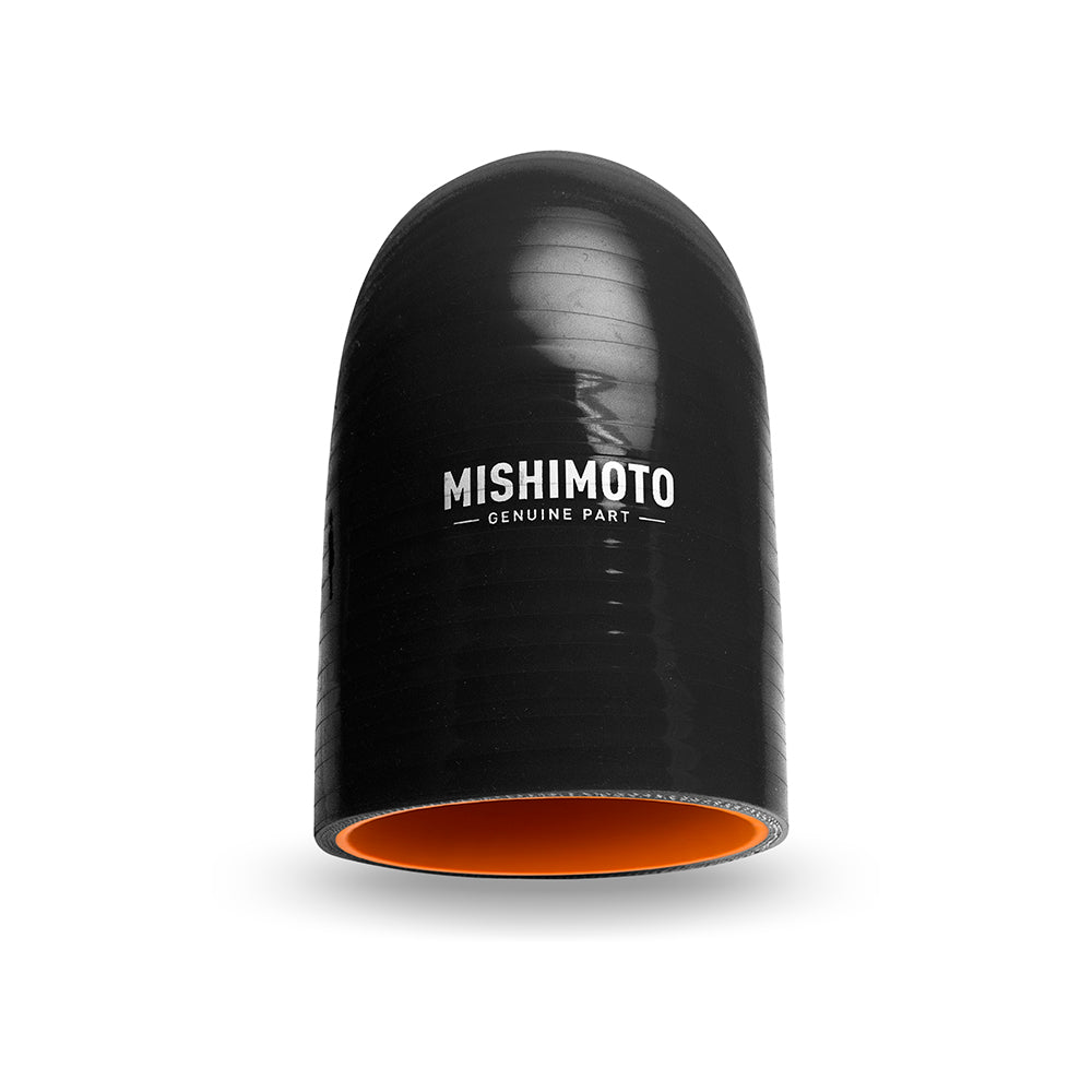 Mishimoto 4in. 90 Degree Coupler - Black - MMCP-4090BK by Mishimoto - angle view