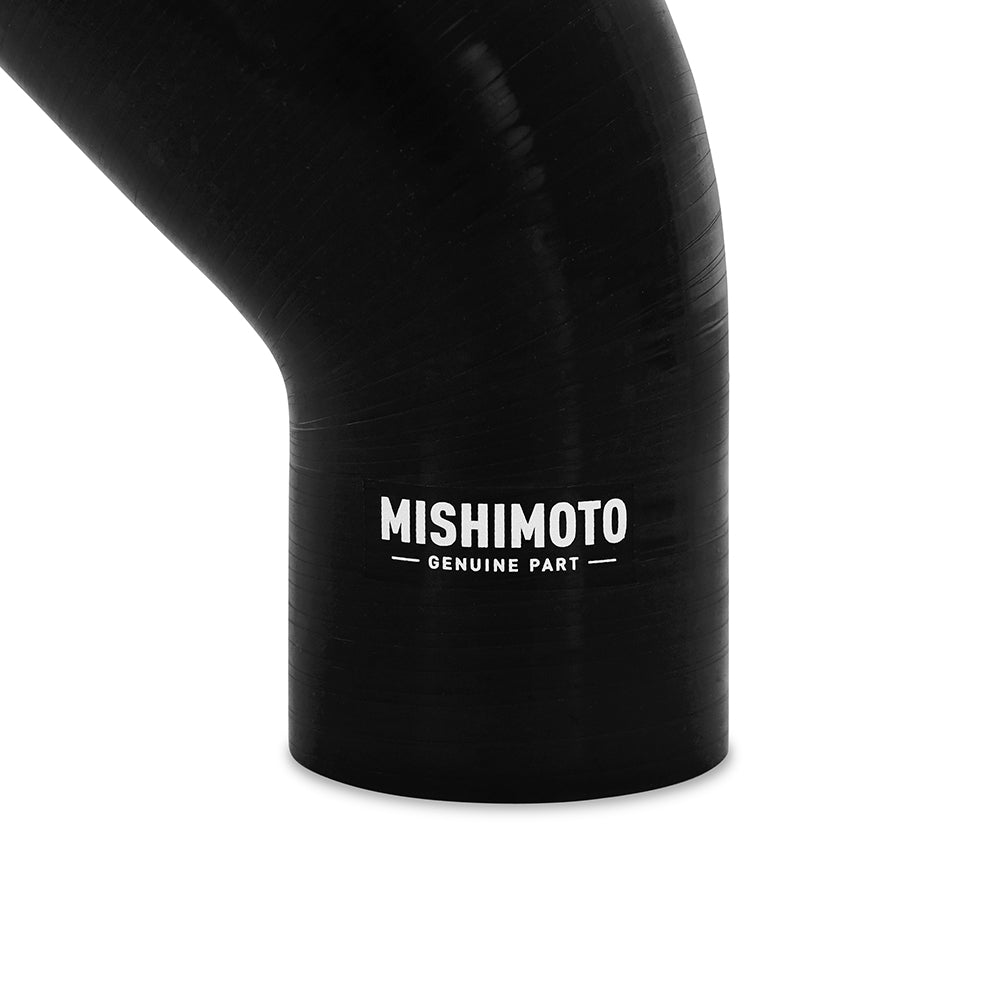 Mishimoto Silicone Reducer Coupler 45 Degree 3in to 3.5in - Black - MMCP-R45-3035BK by Mishimoto - detail view