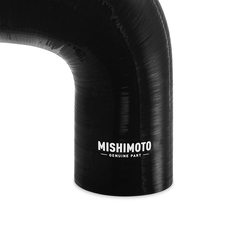 Mishimoto Silicone Reducer Coupler 90 Degree 3in to 4in - Black - MMCP-R90-3040BK by Mishimoto - detail view