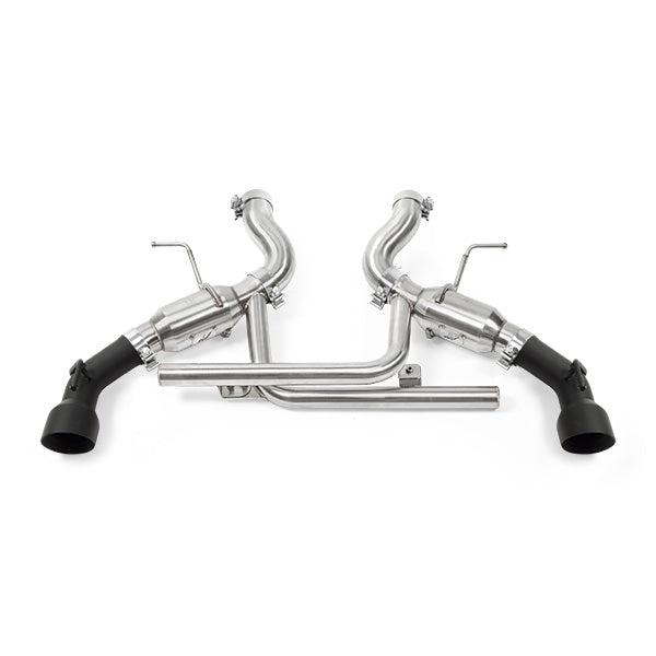 Mishimoto 2016+ Chevrolet Camaro SS Dual-Tip Pro Axle-Back Exhaust w/ Black Tips - MMEXH-CAM8-16ADTPBK for 2016-2024 Chevrole