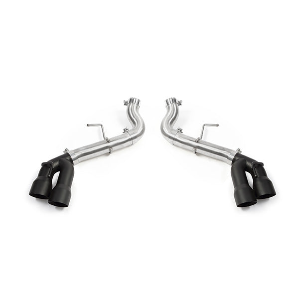 Mishimoto 2016+ Chevrolet Camaro SS Quad-Tip Race Axle-Back Exhaust w/ Black Tips - MMEXH-CAM8-16AQTRBK for 2016-2024 Chevrol