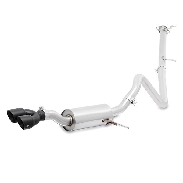 Mishimoto 14-18 Ford Fiesta ST 1.6L 2.5in Stainless Steel Cat-Back Exhaust w/ Black Tips - MMEXH-FIST-14BK for 2014-2019 Ford
