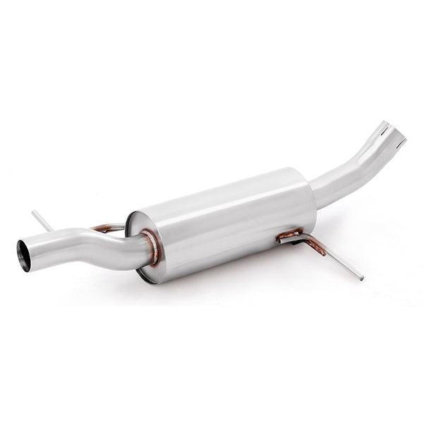 Mishimoto 14-18 Ford Fiesta ST 1.6L 2.5in Stainless Steel Cat-Back Exhaust w/ Burnt Ti Tips - MMEXH-FIST-14BT for 2014-2019 F
