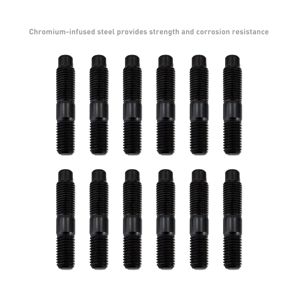 Mishimoto 94-18 Dodge Ram 5.9/6.7L Cummins Exhaust Manifold Stud Kit - MMEXH-RAM-94SK for 1994-2010 Dodge Ram 2500 - angle vi