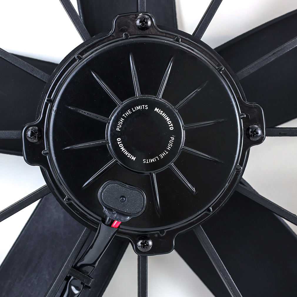 Mishimoto 12 Inch Race Line High-Flow Electric Fan - MMFAN-12HD by Mishimoto - angle view