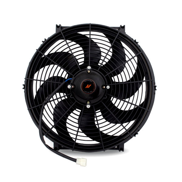 Mishimoto 16 Inch Electric Fan 12V - MMFAN-16 by Mishimoto - side view