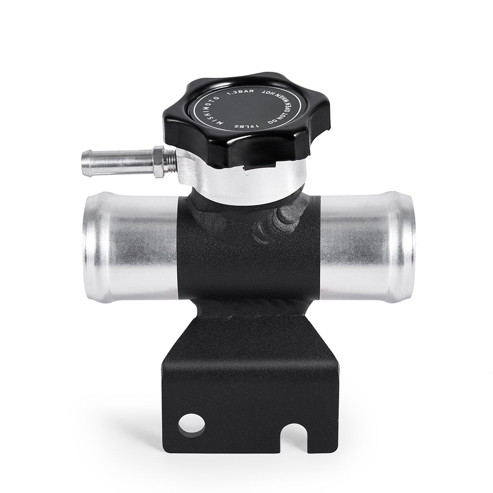 Mishimoto 08-15 Mitsubishi Lancer Evo X Coolant Fill Inlet - Black - MMFN-EVO-BK