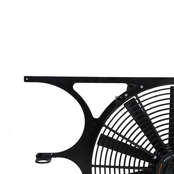 Mishimoto 92-99 BMW E36 Fan Shroud Kit - MMFS-E36-92P for 1992-1999 BMW 3 Series - installed view