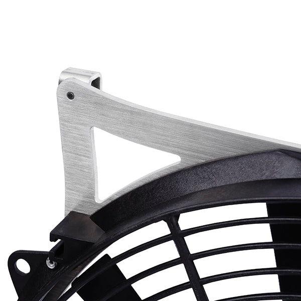 Mishimoto 01-06 BMW M3 E46 3.2L Aluminum Fan Shroud Kit w/o Controller - MMFS-E46-01 for 1999-2006 BMW 3 Series - detail view