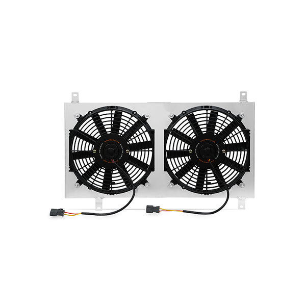Mishimoto 97-01 Honda Prelude Aluminum Fan Shroud Kit - MMFS-PRE-97 for 1997-2001 Honda Prelude - angle view