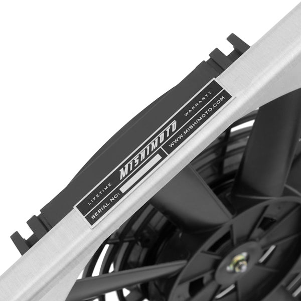 Mishimoto R33/R34 Nissan Skyline Aluminum Fan Shroud Kit - MMFS-R33-RHD by Mishimoto - installed view