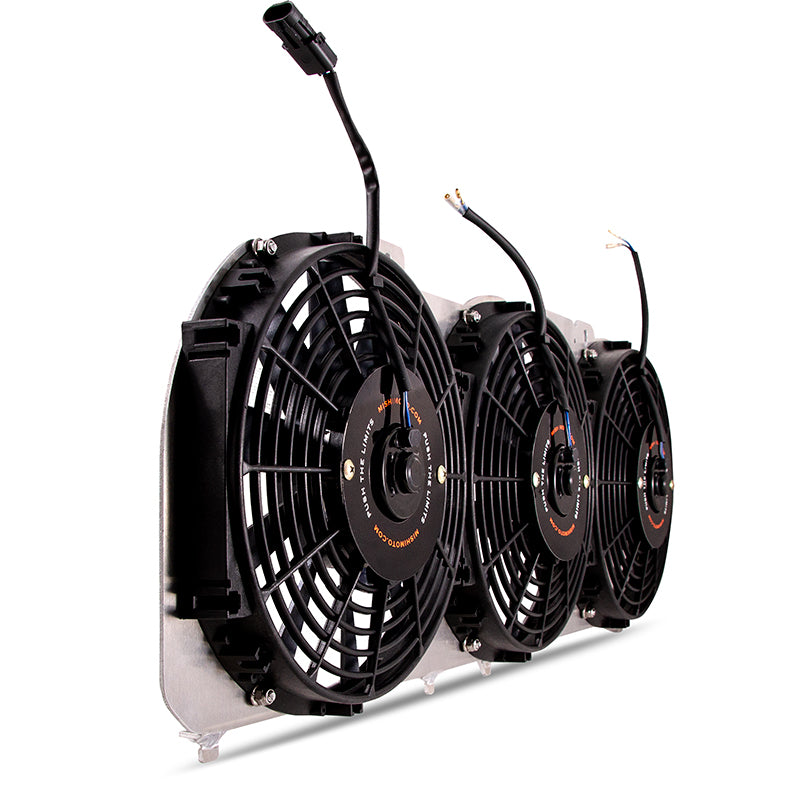 Mishimoto 89-01 Jeep Cherokee XJ 4.0L Performance Aluminum Fan Shroud w/ Controller - MMFS-XJ-89K for 1984-2001 Jeep Cherokee