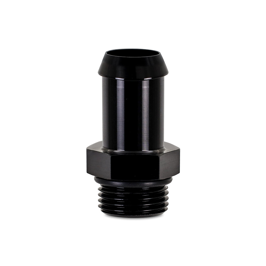 Mishimoto -10 ORB to 3/4in Hose Barb Aluminum Fitting - Black - MMFT-10-34BK by Mishimoto - detail view
