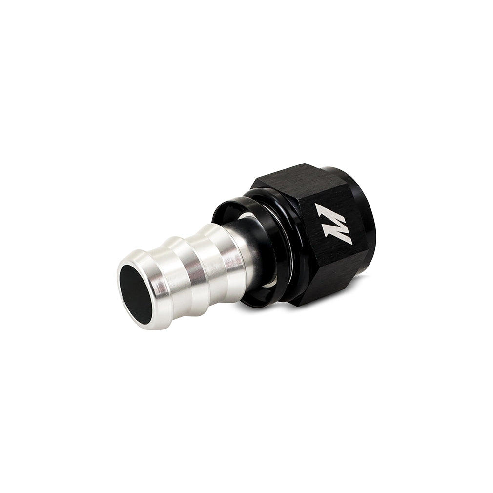 Mishimoto Straight Push Lock Fitting - 12AN - MMFT-PL-12S by Mishimoto - angle view