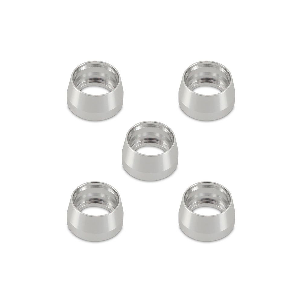 Mishimoto Replacement -06AN PTFE Fitting Ferrules 5 pack - MMFT-RPF-06