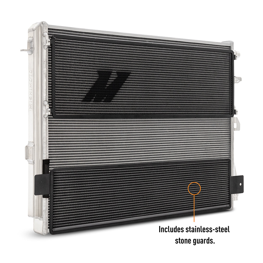 Mishimoto 2021+ BMW M3/ M4 G8X Manual Performance Heat Exchanger - MMHE-G80-21MT for 2021-2025 BMW M3 - installed view