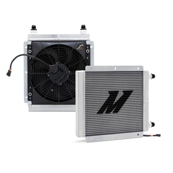 Mishimoto Universal Heat Exchanger Kit - With Integrated 1 x 12in Brushless Fan - MMHE-UNI-BRLS-K