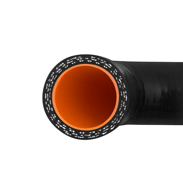 Mishimoto 88-91 BMW E30 (M3) Black Silicone Hose Kit - MMHOSE-E30-88BK for 1984-1993 BMW 3 Series - angle view