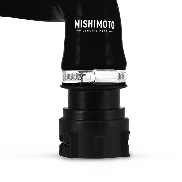 Mishimoto 99-06 BMW E46 Non-M Black Silicone Hose Kit - MMHOSE-E46-NONMBK for 1999-2006 BMW 3 Series - installed view