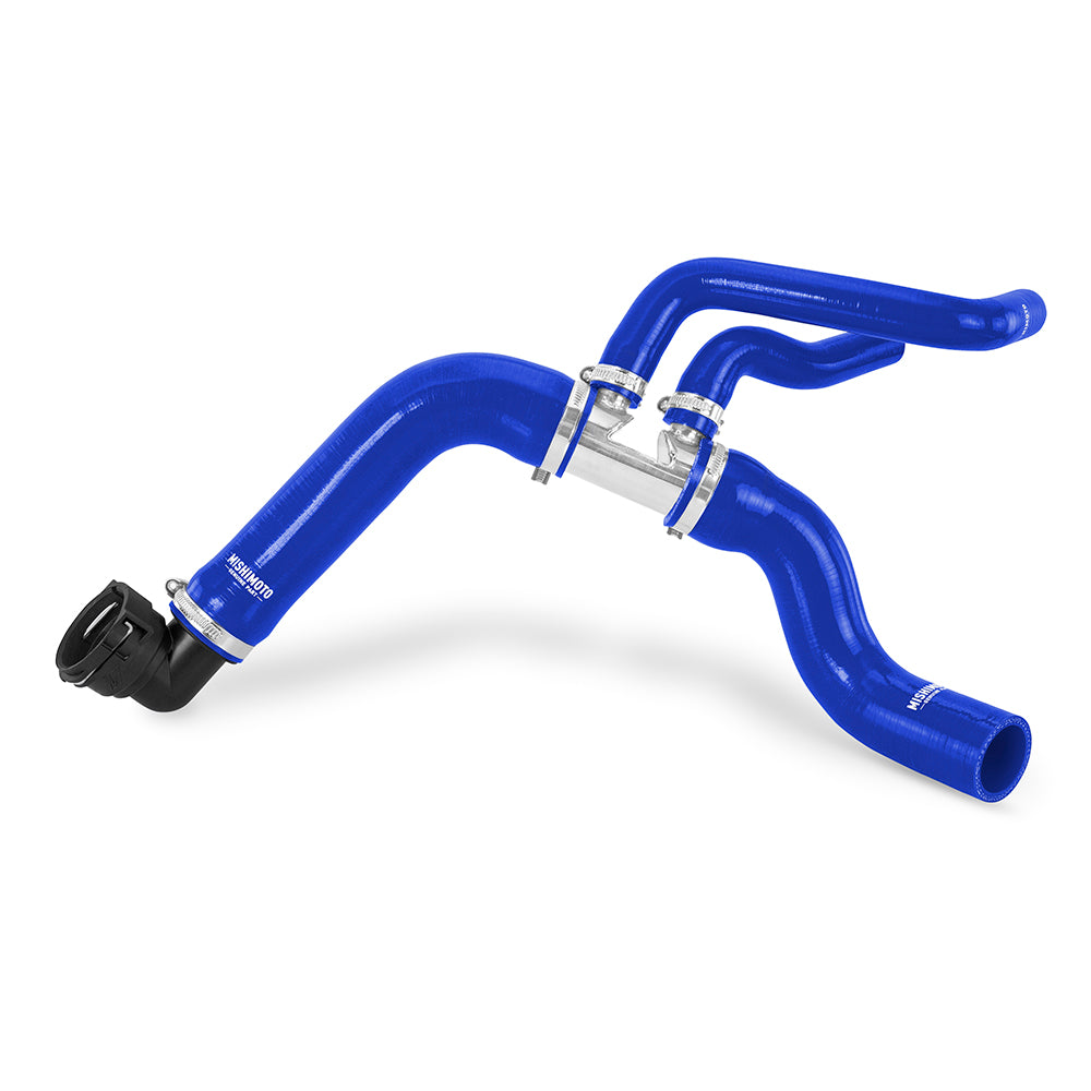 Mishimoto 15-17 Ford F-150 5.0L V8 Radiator Hose Kit - Blue - MMHOSE-F50-15BL for 2015-2017 Ford F 150 - installed view