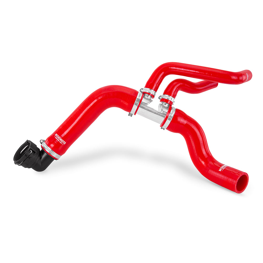 Mishimoto 15-17 Ford F-150 5.0L V8 Radiator Hose Kit - Red - MMHOSE-F50-15RD for 2015-2017 Ford F 150 - angle view