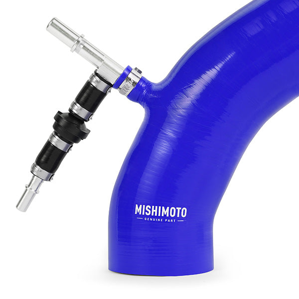 Mishimoto 2014-2015 Ford Fiesta ST Induction Hose (Blue) - MMHOSE-FIST-14IHBL for 2014-2019 Ford Fiesta ST - detail view