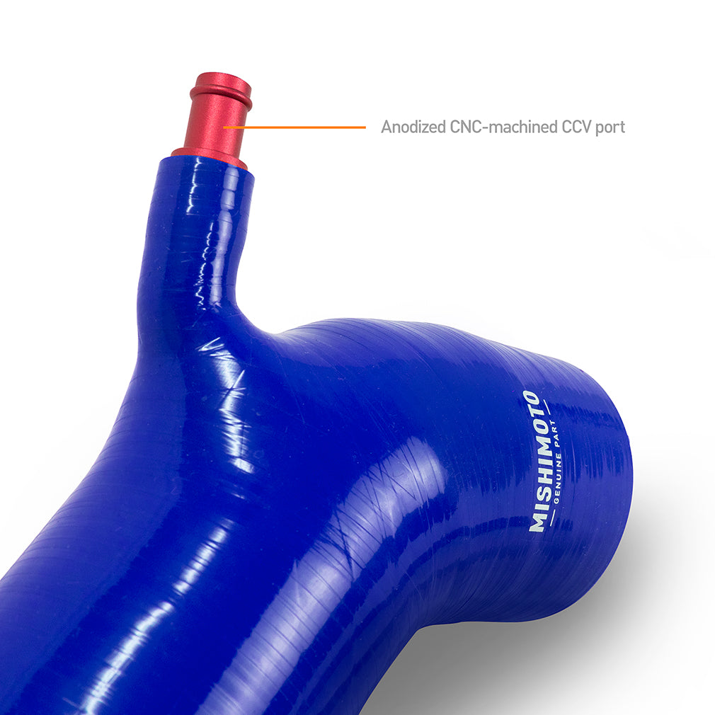 Mishimoto 01-05 Lexus IS300 Silicone Post MAF Intake Hose Kit - Blue - MMHOSE-IS300-01IHBL for 2001-2005 Lexus IS - installed