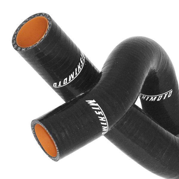 Mishimoto 90-93 Mazda Miata Black Silicone Radiator Hose Kit - MMHOSE-MIA-90BK for 2016-2020 Chevrolet Camaro - angle view