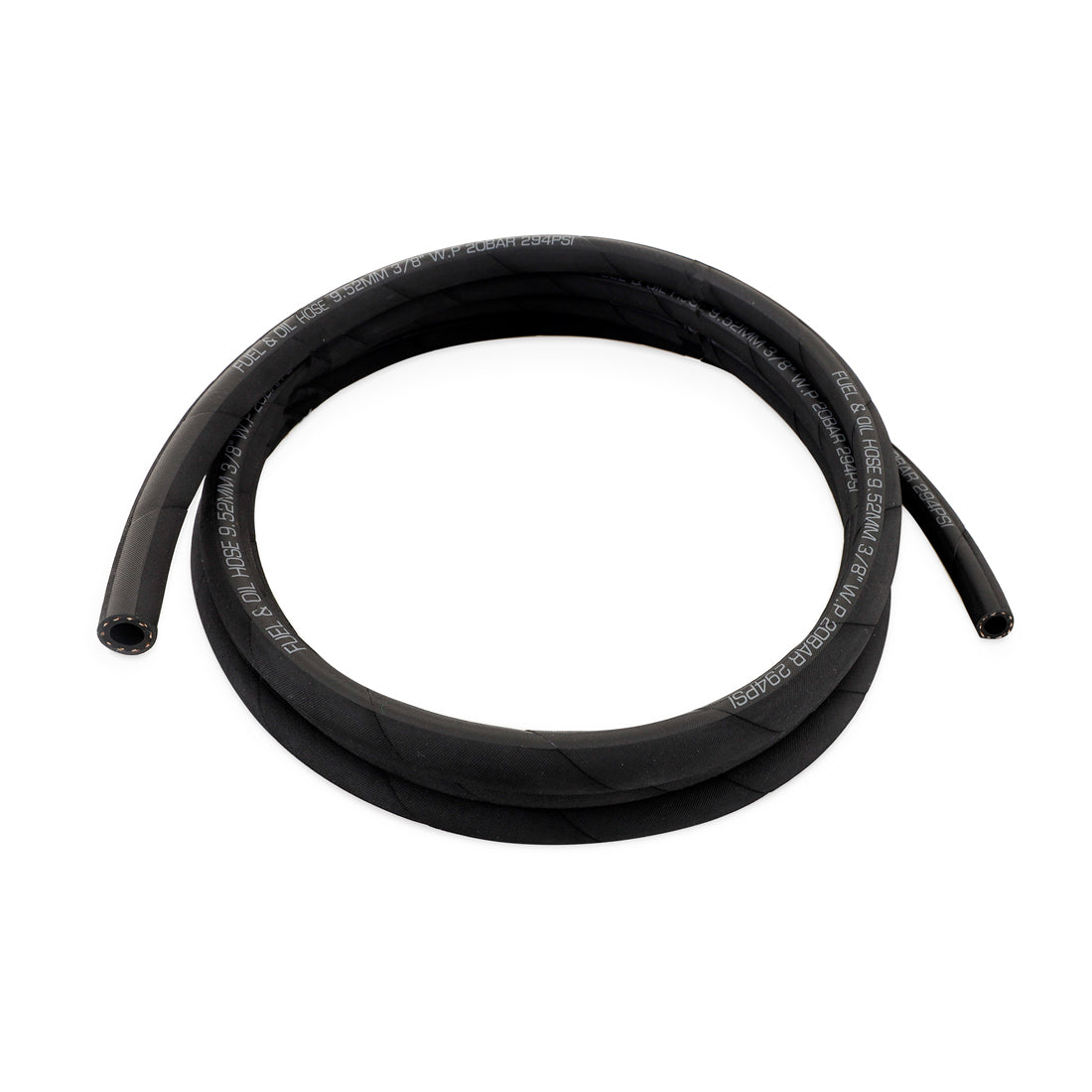 Mishimoto Push Lock Hose, Black, -4AN, 120in Length - MMHOSE-PL-04-120