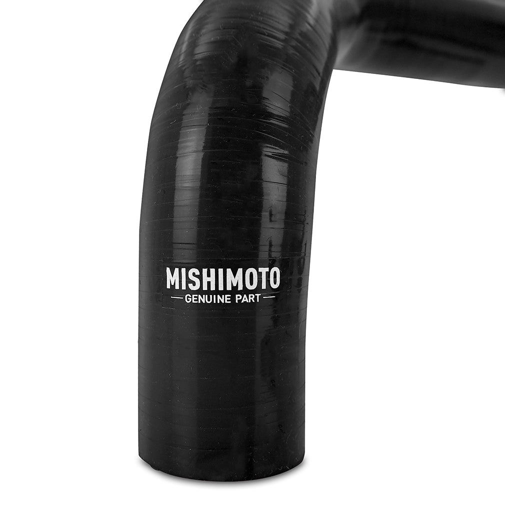 Mishimot 16+ Infiniti Q50/Q60 3.0T Silicone Coolant Hose Kit - Black - MMHOSE-Q50-16BK for 2016-2022 INFINITI Q50 - installed