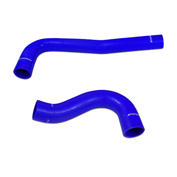 Mishimoto 03-10 Dodge Cummins 5.9L Blue Diesel Hose Kit - MMHOSE-RAM-03DBL for 2003-2010 Dodge Ram 2500 - angle view