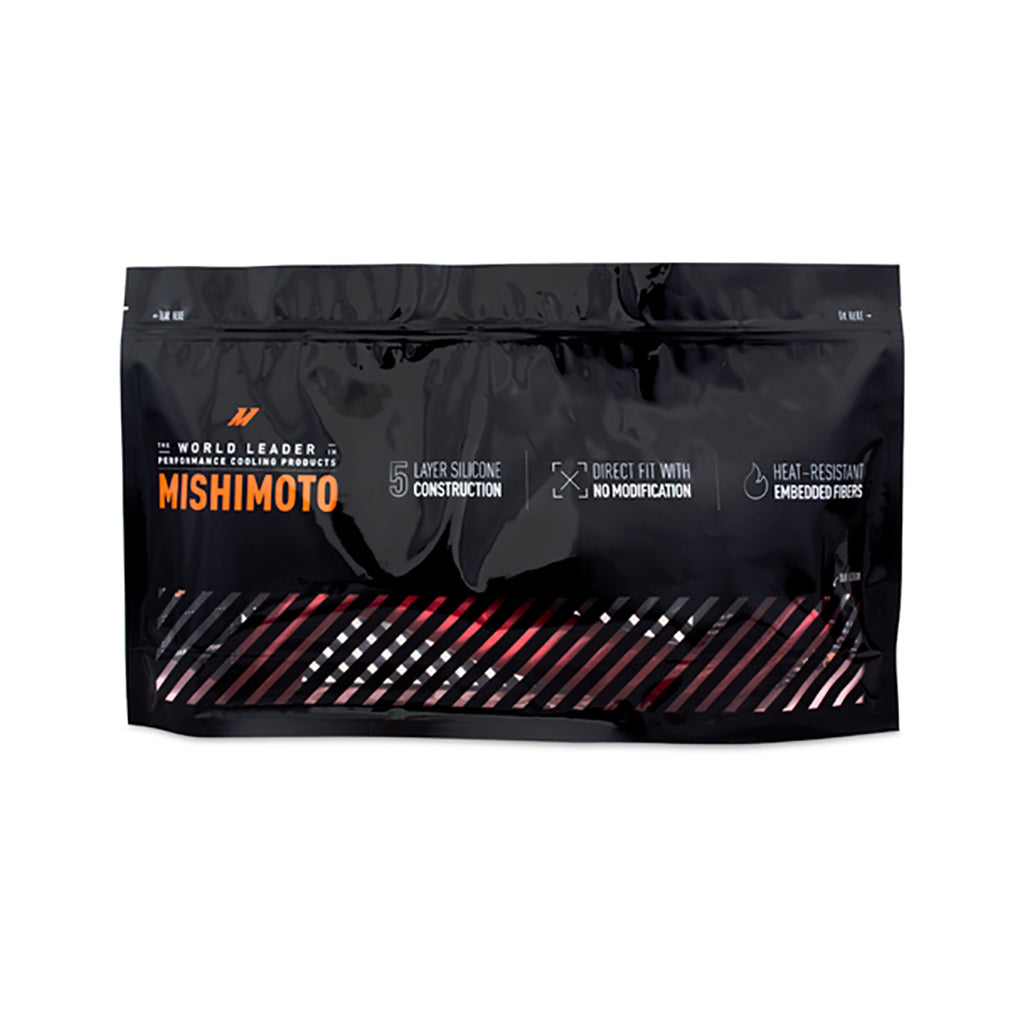 Mishimoto 2019+ RAM Cummins 6.7L Silicone Coolant Hose Kit Black - MMHOSE-RAM-19BK for 2019-2023 Ram 2500 - rear view