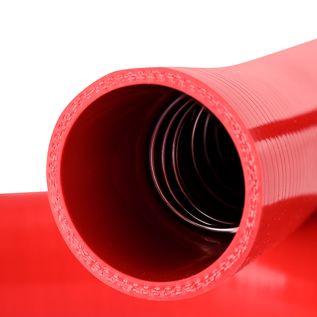 Mishimoto 2019+ RAM Cummins 6.7L Silicone Coolant Hose Kit Red - MMHOSE-RAM-19RD for 2019-2023 Ram 2500 - close-up