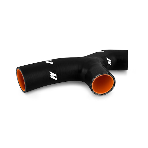 Mishimoto 06-07 Subaru WRX Black Silicone Intercooler Hoses - MMHOSE-SUB-INT6BK for 2004-2008 Subaru Forester - angle view