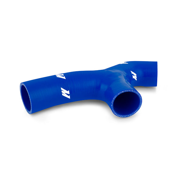 Mishimoto 06-07 Subaru WRX Blue Silicone Intercooler Hoses - MMHOSE-SUB-INT6BL for 2004-2008 Subaru Forester - angle view