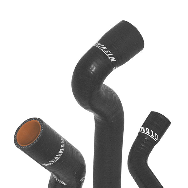Mishimoto 99-06 Audi TT Black Silicone Hose Kit - MMHOSE-TT-99BK for 2000-2006 Audi TT - angle view