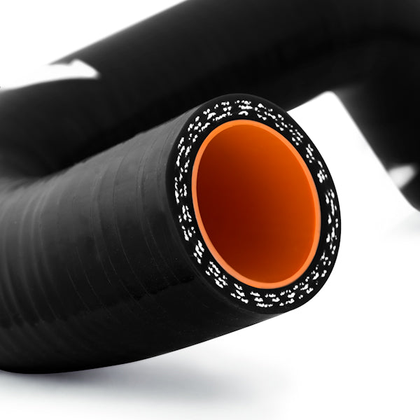 Mishimoto 92-94 Volkswagen Corrado VR6 Black Silicone Hose Kit - MMHOSE-VR6-92BK for 2016-2020 Chevrolet Camaro - angle view
