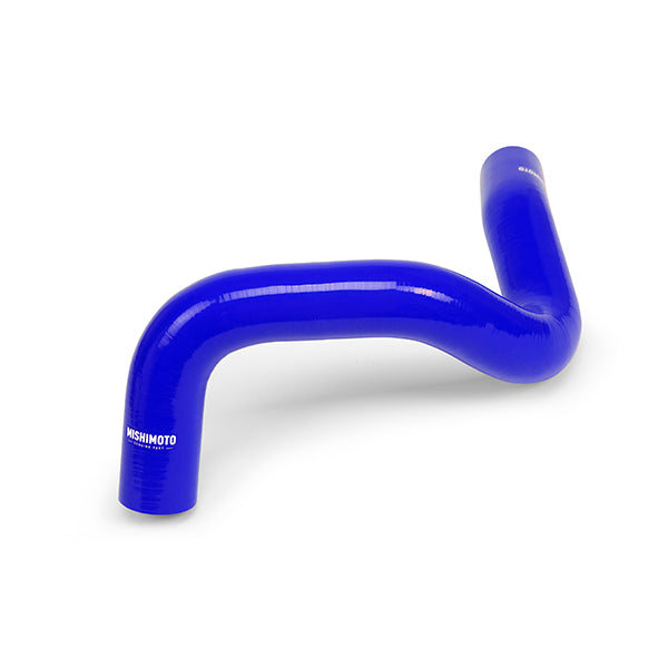 Mishimoto 2012+ Jeep Wrangler 6cyl Blue Silicone Hose Kit - MMHOSE-WR6-12BL for 2012-2018 Jeep Wrangler - angle view