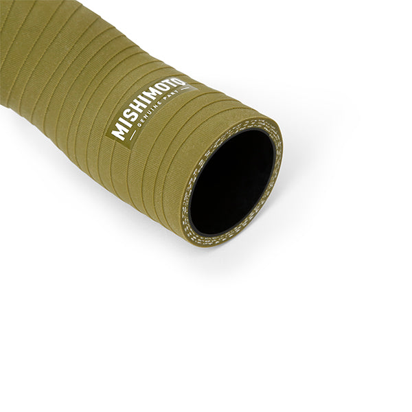Mishimoto 97-06 Jeep Wrangler 6cyl Silicone Hose Kit Olive Drab - MMHOSE-WR6-97OD for 1997-2006 Jeep Wrangler - installed vie